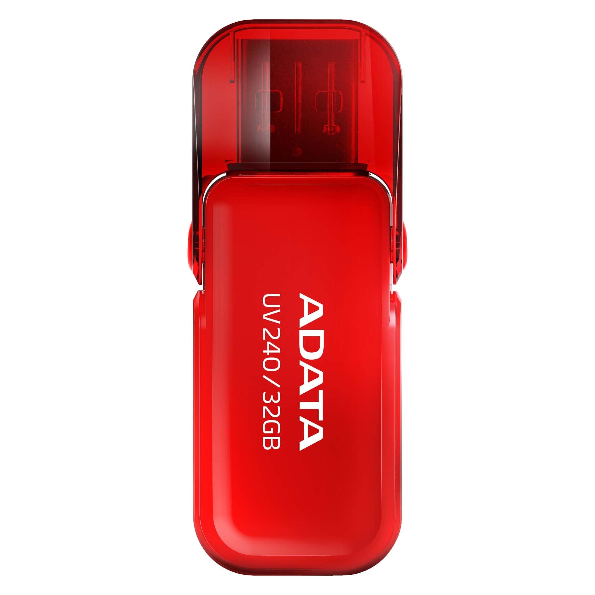 Memoria USB 2.0 de 32GB ADATA UV240 - Rojo, 32 GB, USB 2.0 Memoria USB 2.0 de 32GB ADATA UV240 - Rojo, 32 GB, USB 2.0